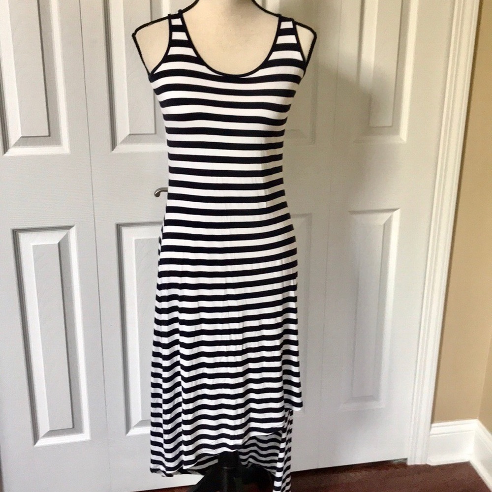 Michael Kors Sleeveless Asymmetrical Hem Dress
